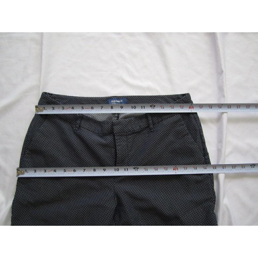 Women's Old Navy Harper Mid Rise Cotton Pants Sz 10 Reg (WP98) - Picture 6 of 11